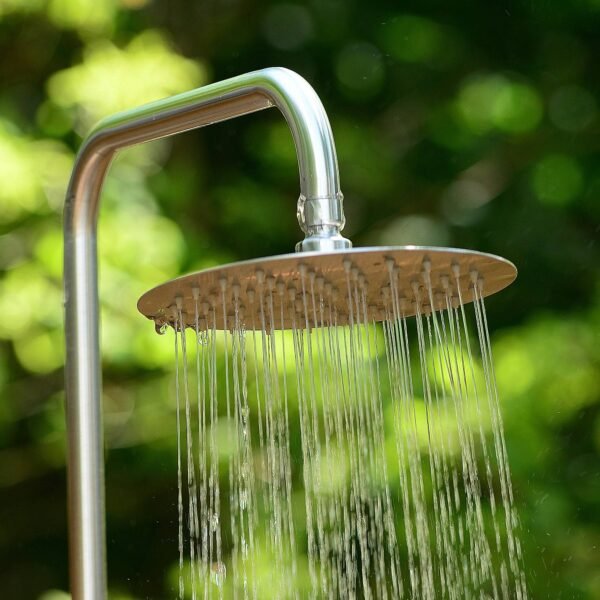 Rinse Tower Rustic Cedar Outdoor Shower - Image 4