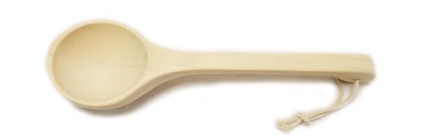 Short Handle Pine Ladle/Dipper 16″ - Image 2