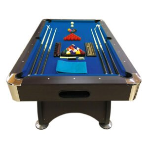 Pool Table 7′ feet Full Accessories – Blue Sea
