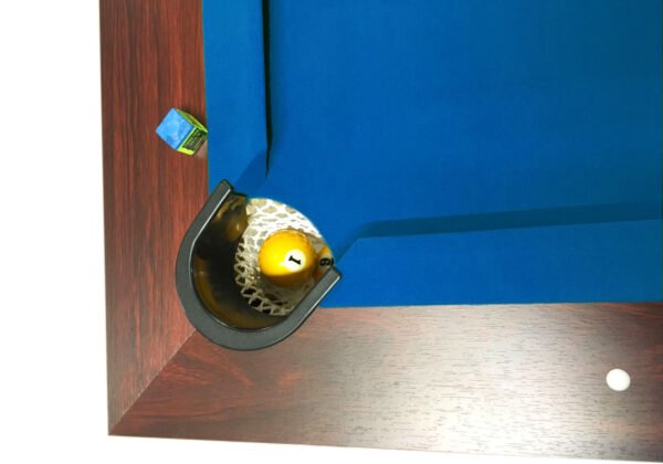 Pool Table 7′ Feet blue and Dining Table – Blue Sky - Image 6