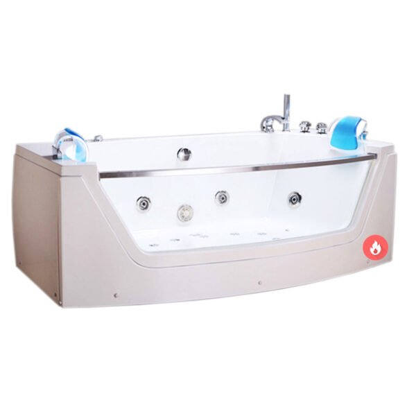 Whirlpool Bathtub 70.8″ X 35.4″ hot tub double pump with heater – Privilege